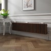 Bern 300 x 1460mm Black Copper Triple Column Horizontal Traditional Radiator
