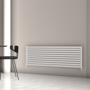 Carisa Tallis XL 590 x 1800mm White Designer Aluminium Radiator