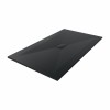 Terra - 1700x1000mm Slate Effect Rectangle Shower Tray Black
