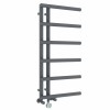 Alesund 988 x 500mm Dual Fuel Anthracite Thermostatic Touch Control Wifi Electric Heated Towel Rail