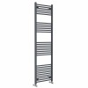Bergen 1800 x 500mm Straight Anthracite Heated Towel Rail