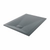 Terra - 1200x900mm Slate Effect Rectangle Shower Tray Anthracite