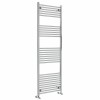Bergen 1800 x 600mm Straight Chrome Heated Towel Rail
