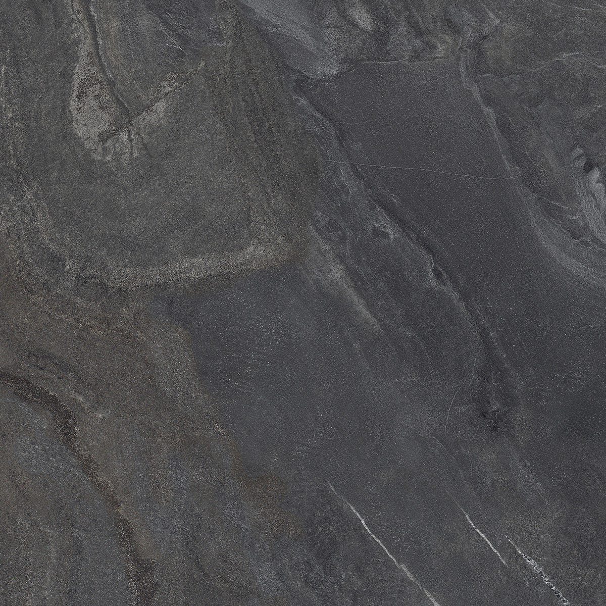 Granby Dark Grey Matt Stone Effect Wall And Floor Tiles 597x597  - 2.81sqm - 5 -Box Qty