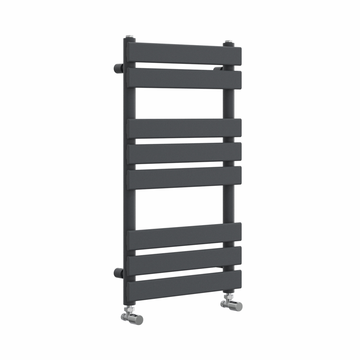 Juva 800 x 450mm Sand Grey Flat Panel Heated Towel Rail
