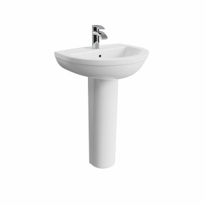Lima 560mm Basin with Full Pedestal