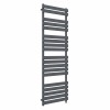 Juva 1800 x 600mm Sand Grey Flat Panel Simple Electric Heated Towel Rail