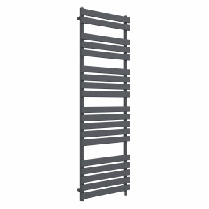 Juva 1800 x 600mm Sand Grey Flat Panel Simple Electric Heated Towel Rail