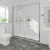 Ennerdale - 1700mm Double Sliding Shower Door - Chrome