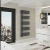 Koli 1600 x 600 Designer Towel Rail - Anthracite