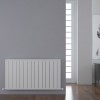 Carisa Mack 600 x 1195mm White Designer Aluminium Radiator