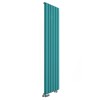Terma Warp-Room Designer Radiator 1800 x 395 - Matt Teal