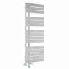 Kristiansund 1380 x 500mm Dual Fuel Chrome Thermostatic Touch Control Wifi Electric Heated Towel Rail