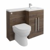 Calm Combination Vanity Unit and Toilet - Choice of Colour and Toilet