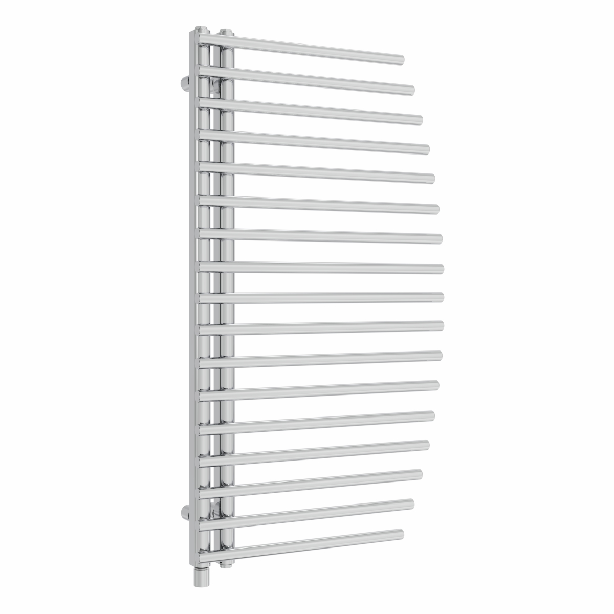 Sigla 1000 x 550mm Chrome Simple Electric Heated Towel Rail