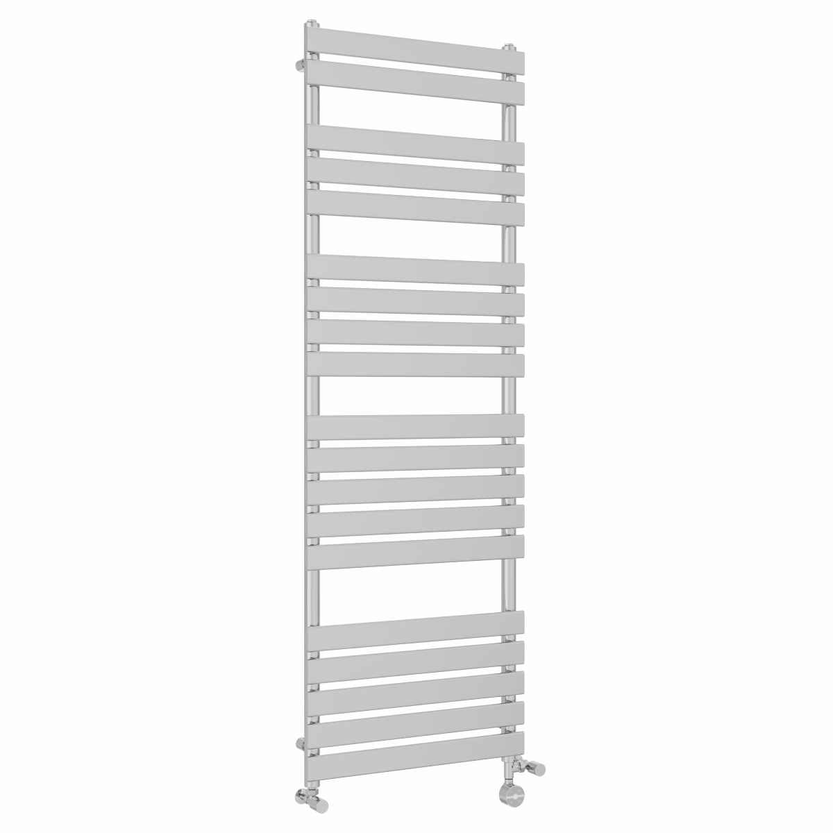 Juva 1800 x 600mm Dual Fuel Chrome Flat Panel Thermostatic Touch Control Electric Heated Towel Rail