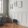 Bern 300 x 425mm Anthracite Four Column Horizontal Traditional Radiator