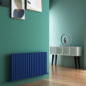 Carisa Tallis 600 x 1190mm Navy Blue Designer Aluminium Radiator