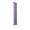 Karlstad Elegant Purple Flat Panel Vertical Designer Radiator - Choice Of Size