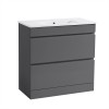 Tonic II Floor Standing Vanity Unit 800mm Grey