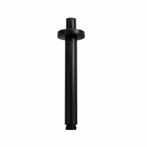 Thurso Round Ceiling Mounted Shower Arm Matt Black