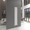 Carisa Angers 1800 x 295mm White Designer Aluminium Radiator