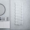 Carisa Vivek 1480 x 500mm White Designer Aluminium Towel Rail