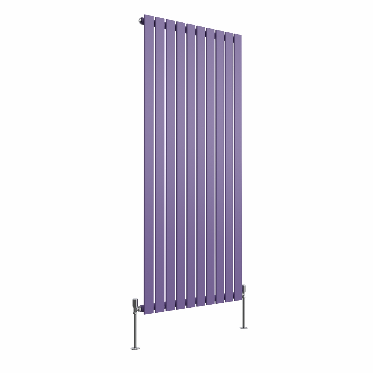 Karlstad 1600 x 682mm Elegant Purple Single Vertical Flat Panel Designer Radiator