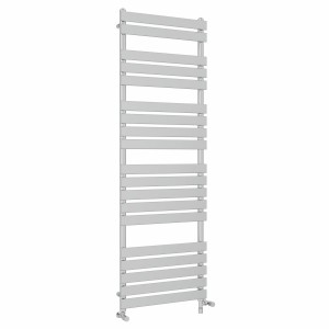 Juva 1800 x 600mm Dual Fuel Chrome Flat Panel Simple Electric Heated Towel Rail