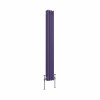 Bern 1500 x 200mm Elegant Purple Triple Column Vertical Traditional Radiator