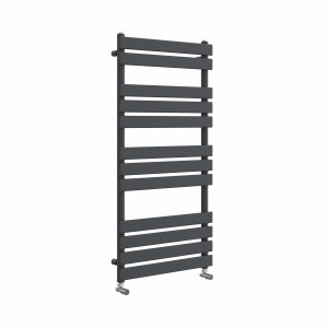 Juva 1200 x 600mm Sand Grey Flat Panel Heated Towel Rail