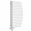 Sigla 1000 x 550mm Dual Fuel Chrome Thermostatic Touch Control Electric Heated Towel Rail