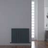 Carisa Mack 600 x 795mm Anthracite Designer Aluminium Radiator