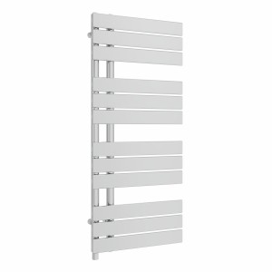 Kristiansund 1126 x 500mm Chrome Simple Electric Heated Towel Rail