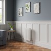 Bern 600 x 425mm White Triple Column Horizontal Traditional Radiator