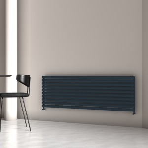 Carisa Tallis XL 590 x 1800mm Anthracite Designer Aluminium Radiator