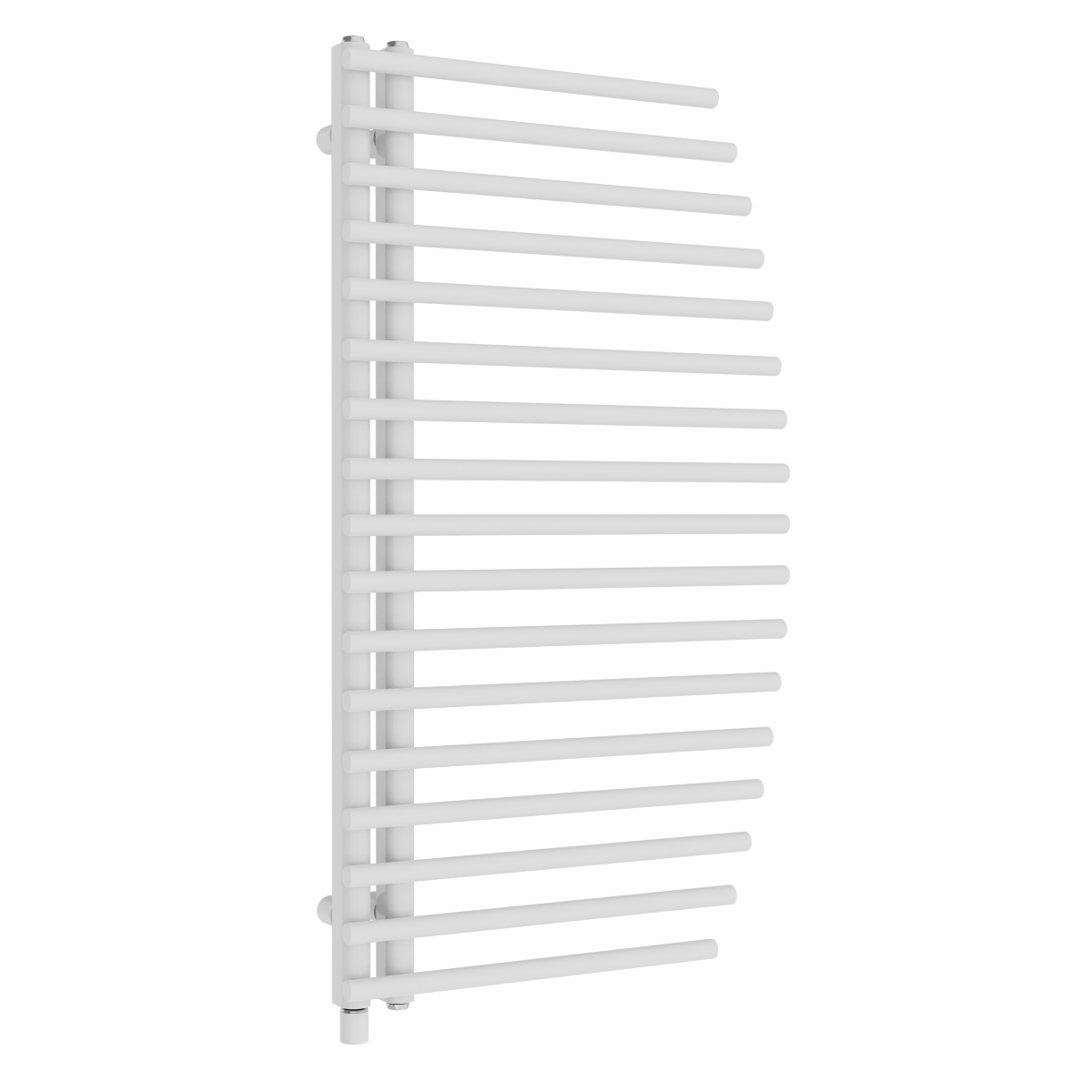 Sigla 1000 x 550mm White Simple Electric Heated Towel Rail