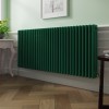 Bern 600 x 1460mm Moss Green Triple Horizontal Column Radiator