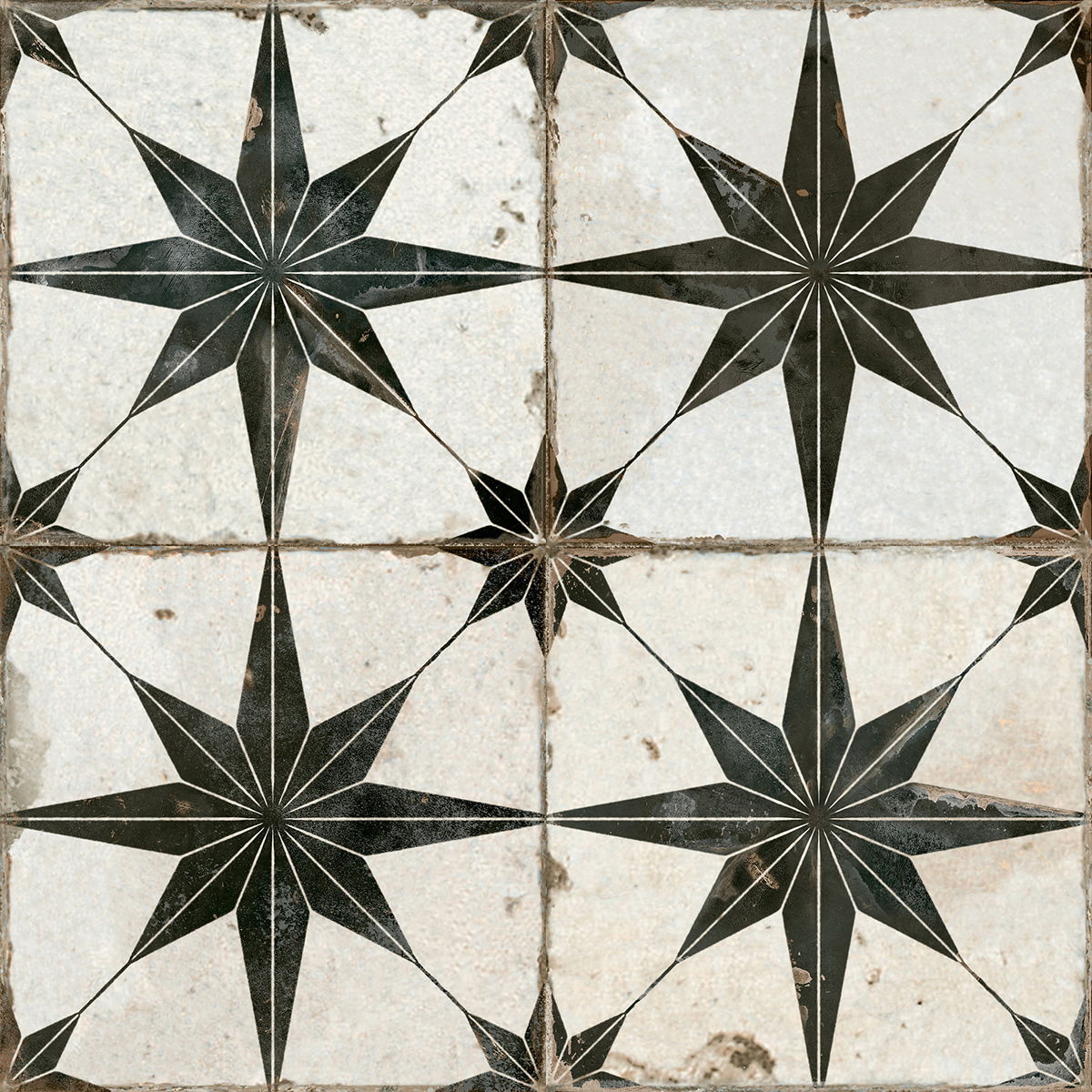 Vintage Industrial Star N 450x450 - 1.01sqm - 5 - Box Qty