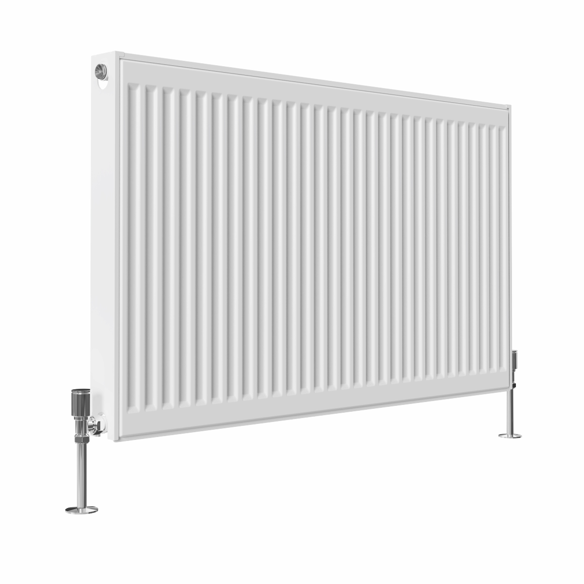 Type 11 H600 x W1000 mm Compact Single Convector Radiator - White