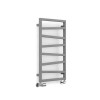 Terma Zig Zag Heated Towel Rail 835x500mm Salt n Pepper