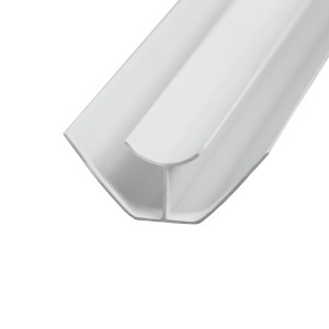 Murar - 5mm PVC Internal Corner Trim - White