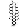 Terma Hex Designer Radiator 1220x486mm Matt Black