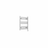 Bergen 600 x 500mm Straight Chrome Thermostatic Touch Control Wifi Electric Heated Towel Rail