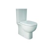 RAK-Tonique Close Coupled Closed Back WC Pan and Soft Close Seat