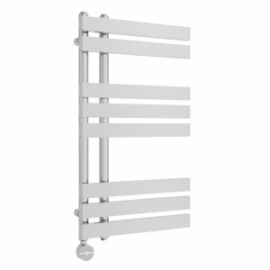 Koli 800 x 450mm Chrome Thermostatic Touch Control Electric Towel Rail