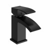 Camden Modern Mono Basin Mixer Tap Matt Black