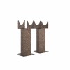 Norden Oval Column Radiator Feet - Black Copper
