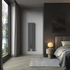 Karlstad Designer Vertical Radiator with Mirror - Choice of Colour & Size
