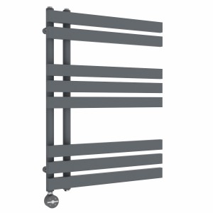Koli 800 x 600mm Anthracite Thermostatic Touch Control Electric Heated Towel Rail